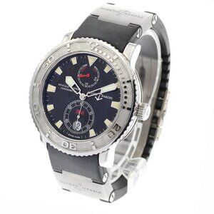 Ulysse Nardin Marine diver 263-55 Date Black Dial Automatic Men's Watch_900170
